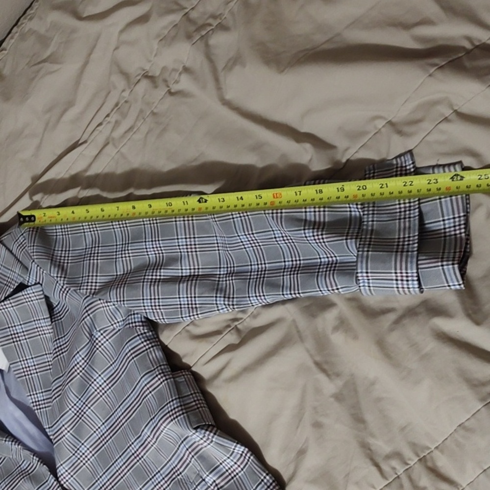 Avec Le Filles Women's Plaid Trench Coat Size L - Picture 13 of 13